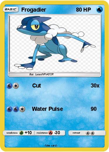Pokemon Frogadier