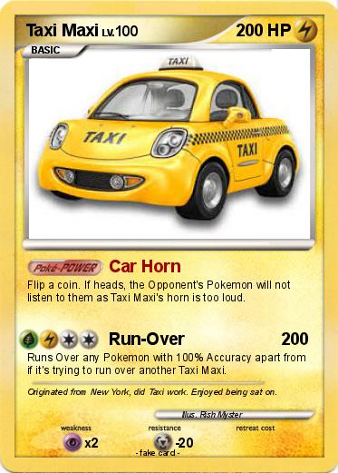 Pokemon Taxi Maxi
