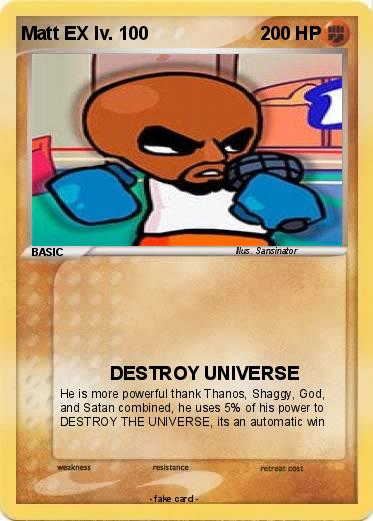 Pokemon Matt EX lv. 100
