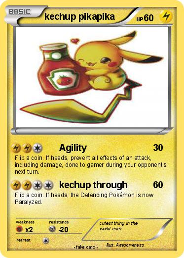 Pokemon kechup pikapika