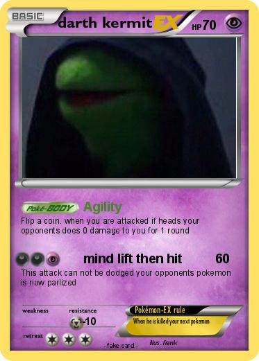 Pokemon darth kermit