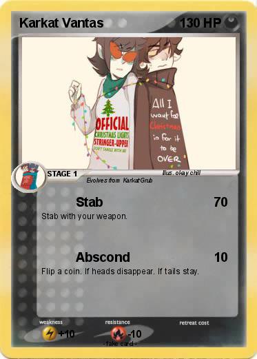 Pokemon Karkat Vantas