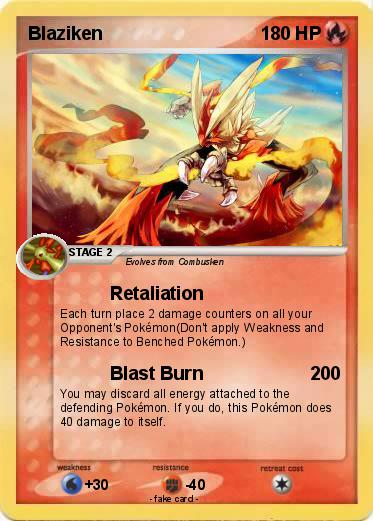 Pokemon Blaziken