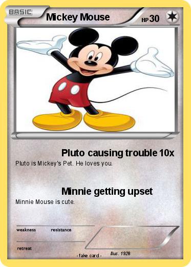 Pokemon Mickey Mouse