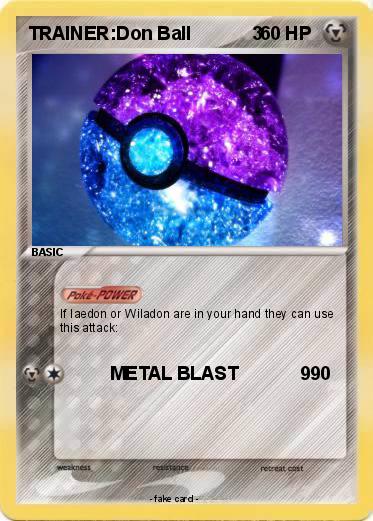 Pokemon TRAINER:Don Ball            3