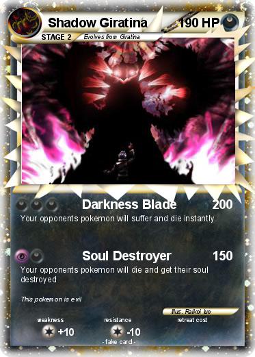 Pokemon Shadow Giratina