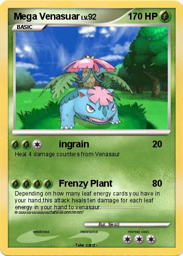 Pokemon Mega Venasuar