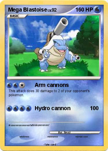 Pokemon Mega Blastoise