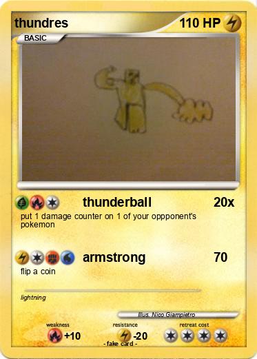 Pokemon thundres