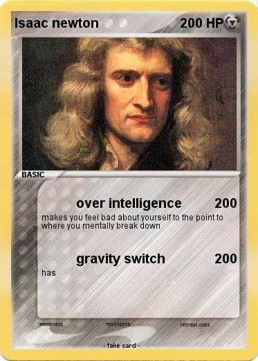 Pokemon Isaac newton