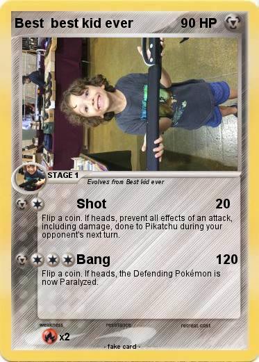 Pokemon Best  best kid ever