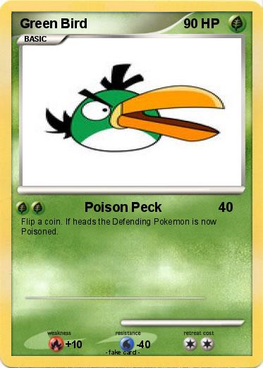 Pokemon Green Bird