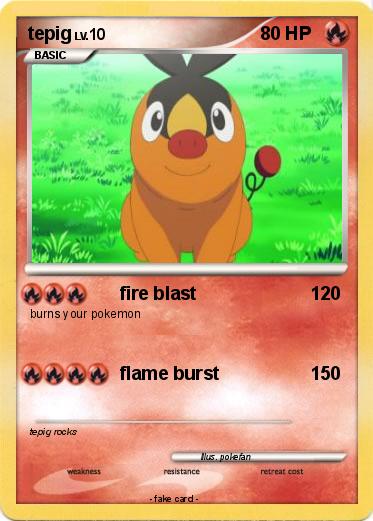 Pokemon tepig