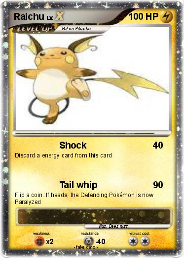 Pokemon Raichu