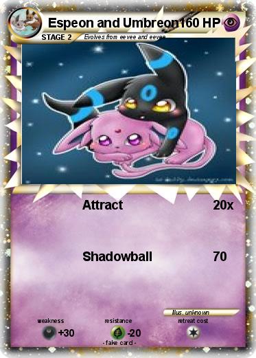 Pokemon Espeon and Umbreon