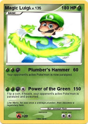 Pokemon Magic Luigi