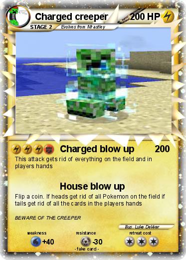 Pokemon Charged creeper