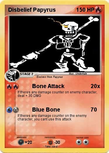 Pokemon Disbelief Papyrus