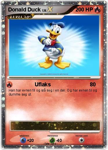 Pokemon Donald Duck