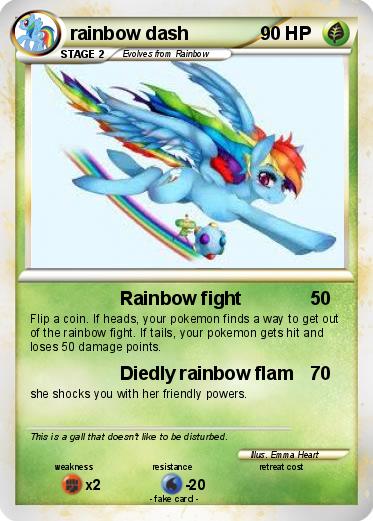 Pokemon rainbow dash