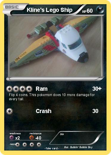 Pokemon Kline's Lego Ship