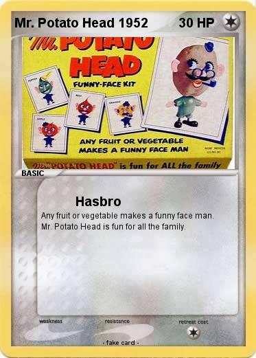 Pokemon Mr. Potato Head 1952