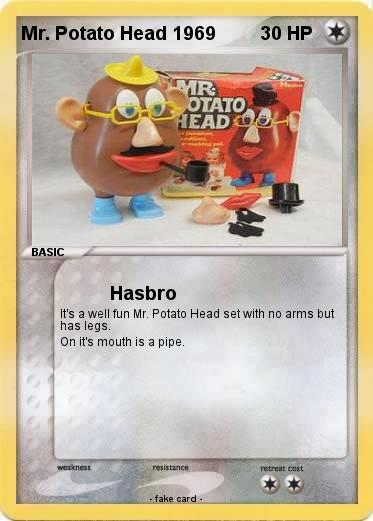 Pokemon Mr. Potato Head 1969