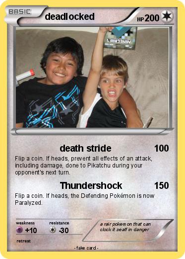 Pokemon deadlocked