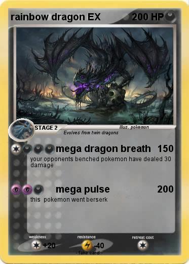 Pokemon rainbow dragon EX