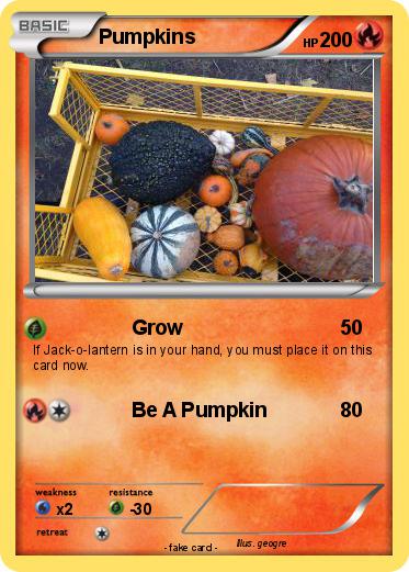 Pokemon Pumpkins