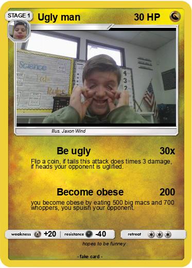 Pokemon Ugly man