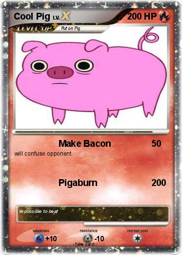 Pokemon Cool Pig