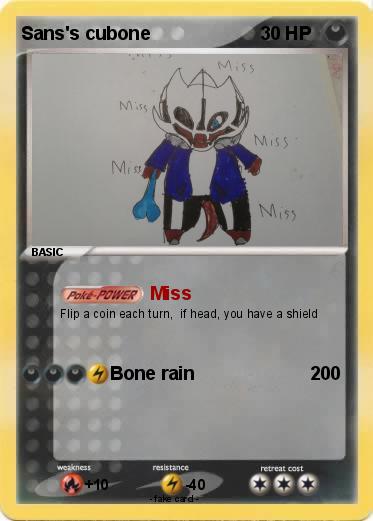Pokemon Sans's cubone