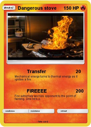 Pokemon Dangerous stove