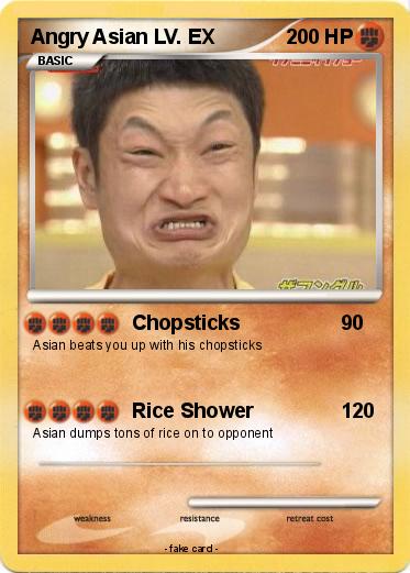 Pokemon Angry Asian LV. EX