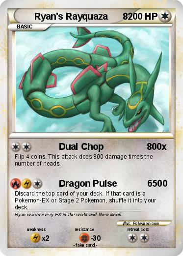 Pokemon Ryan's Rayquaza      8