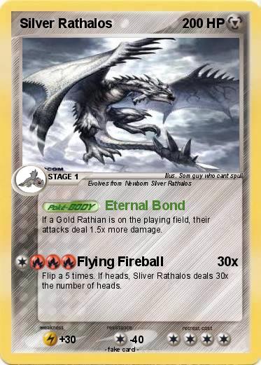 Pokemon Silver Rathalos