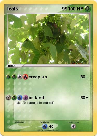 Pokemon leafs                                 99