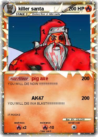 Pokemon killer santa