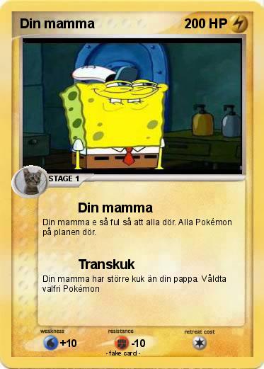 Pokemon Din mamma