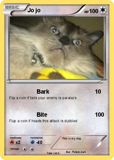 Pokemon Jo jo