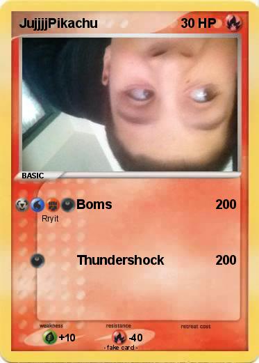 Pokemon JujjjjPikachu