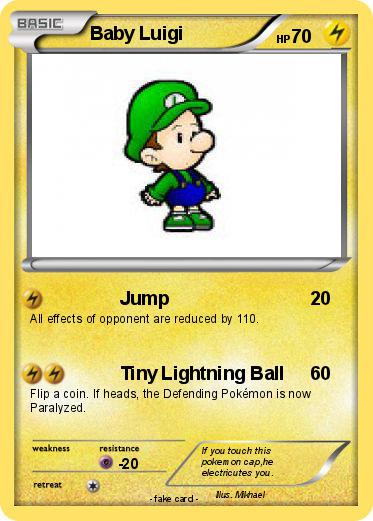 Pokemon Baby Luigi