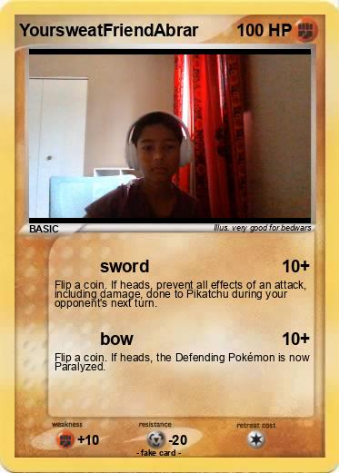 Pokemon YoursweatFriendAbrar
