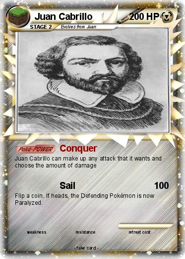 Pokemon Juan Cabrillo