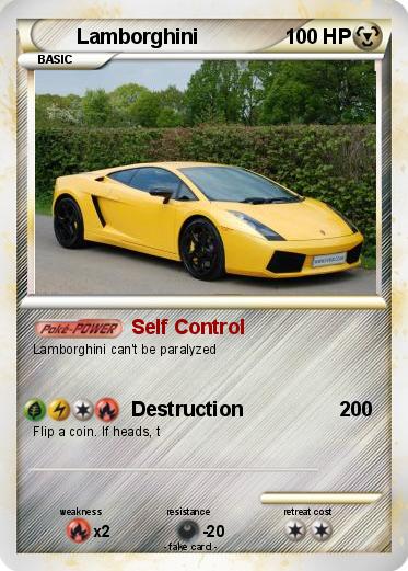 Pokemon Lamborghini