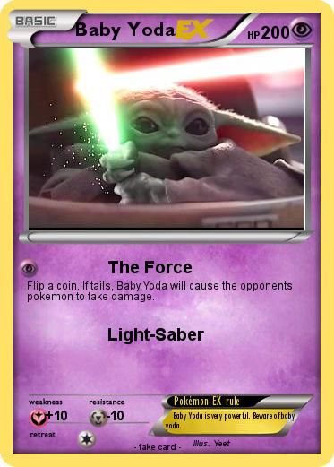 Pokemon Baby Yoda
