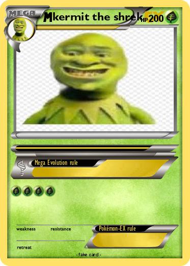 Pokemon kermit the shrek
