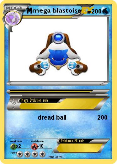 Pokemon mega blastoise