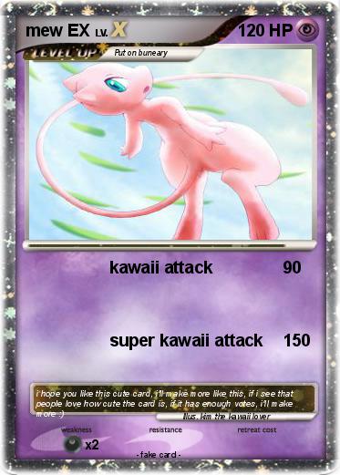 Pokemon mew EX
